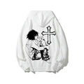 Unisex Misa Vintage Graphic Hoodie - Death Note L Anime Casual Stylish Sweatshirt, Anime Addicts Couple Gift Menswear Womenswear Streetwear Top