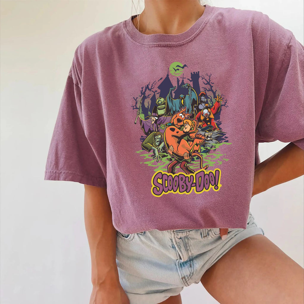 Vintage Scooby Shirt, 90s Halloween Movie T-Shirt, Retro Halloween Sweatshirt, Scooby Halloween T-Shirt, Vintage Halloween Movie Character Tee, Vintage Halloween Shirt